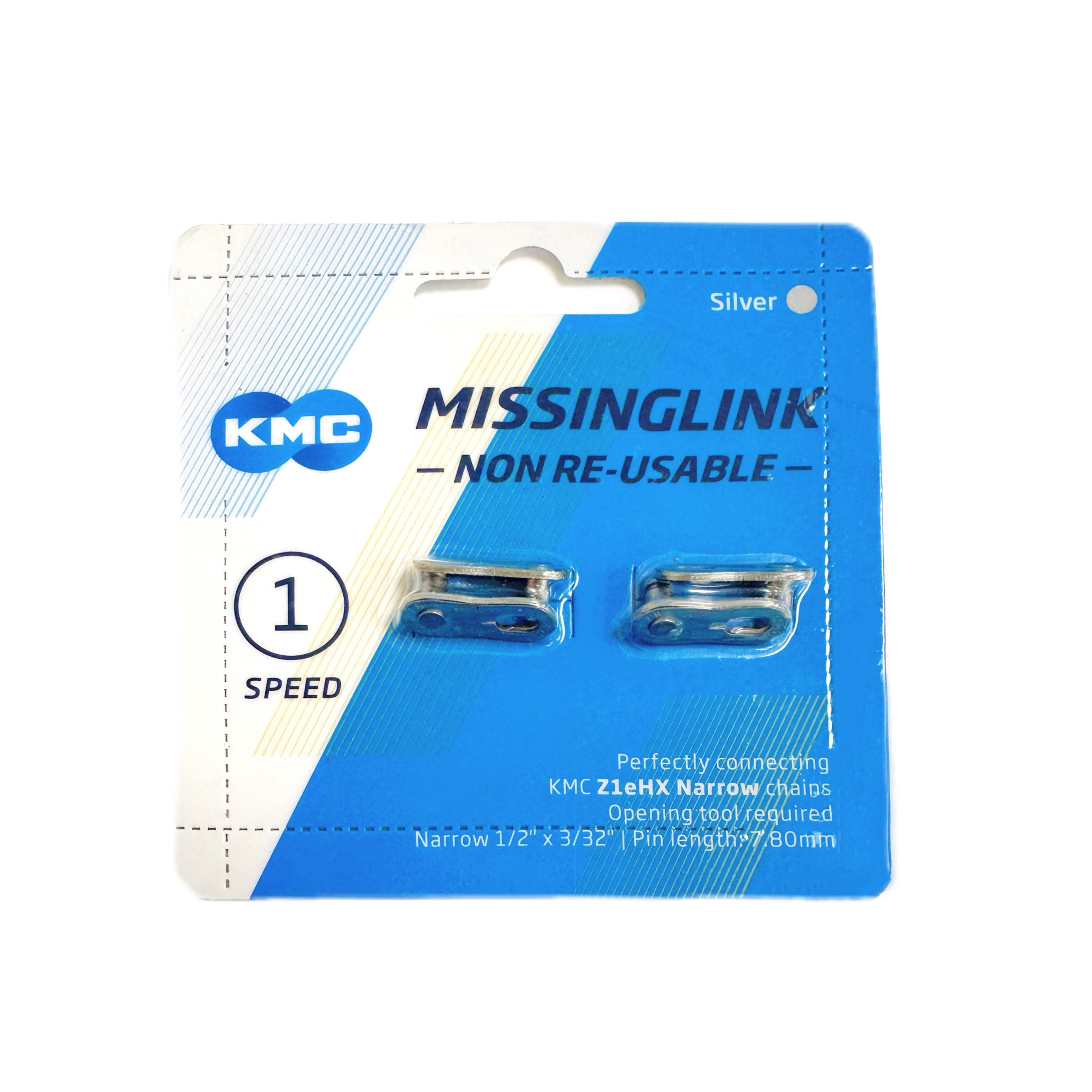 KMC CHAIN Missing Link Z1eHX Narrow Bicycle Chain Connecting