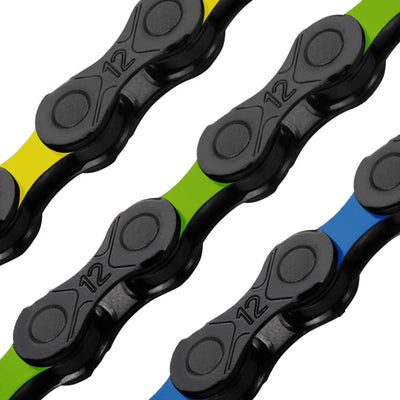 KMC X12 12-Speed Black Bike Chain - 126 Links, Compatible With SRAM & Shimano